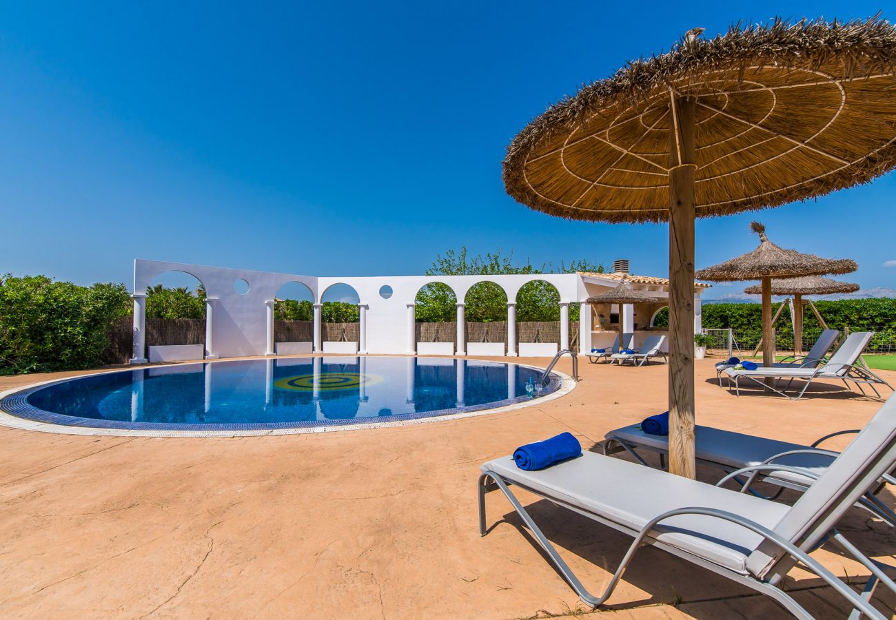 Finca in Sa Pobla - Finca Son Manyo 222 mit Pool auf Mallorca