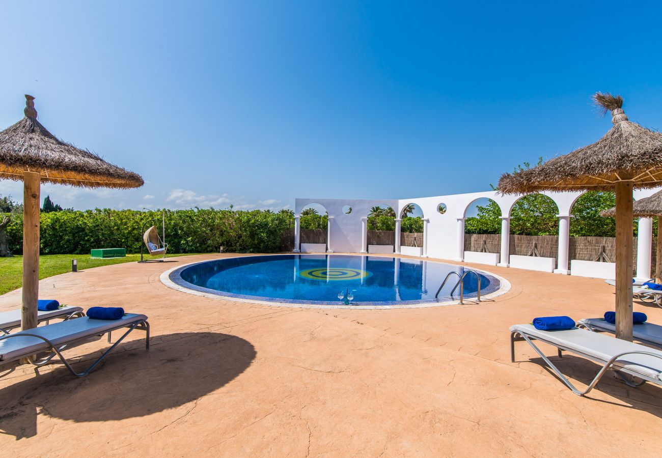 Finca in Sa Pobla - Finca Son Manyo 222 mit Pool auf Mallorca