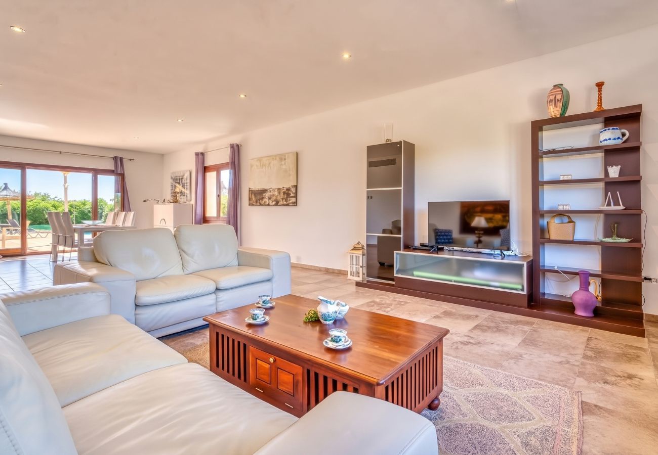 Finca in Sa Pobla - Finca Eden Son Manyo 222 mit Pool auf Mallorca