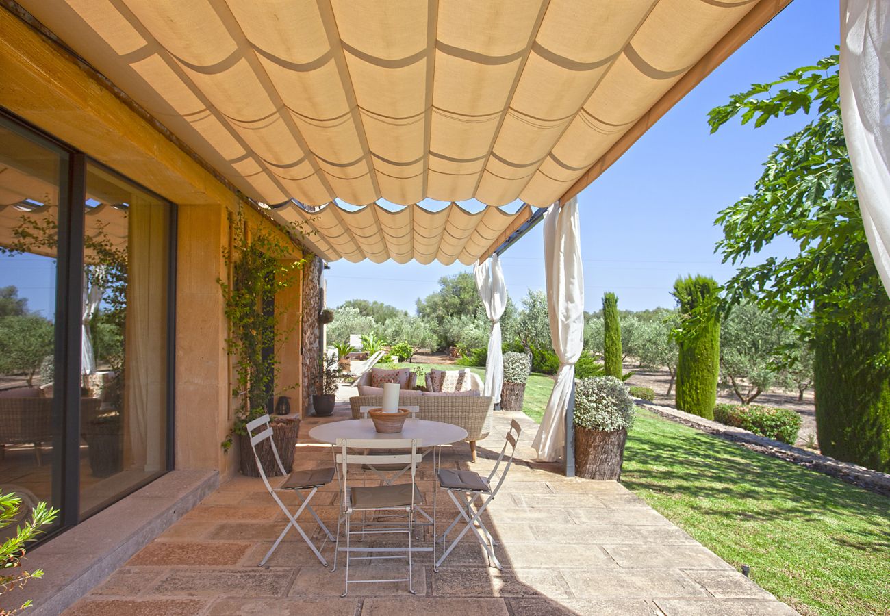 Finca in Llubi - Moderne Finca in Natur Son Rusinyol Pool Mallorca