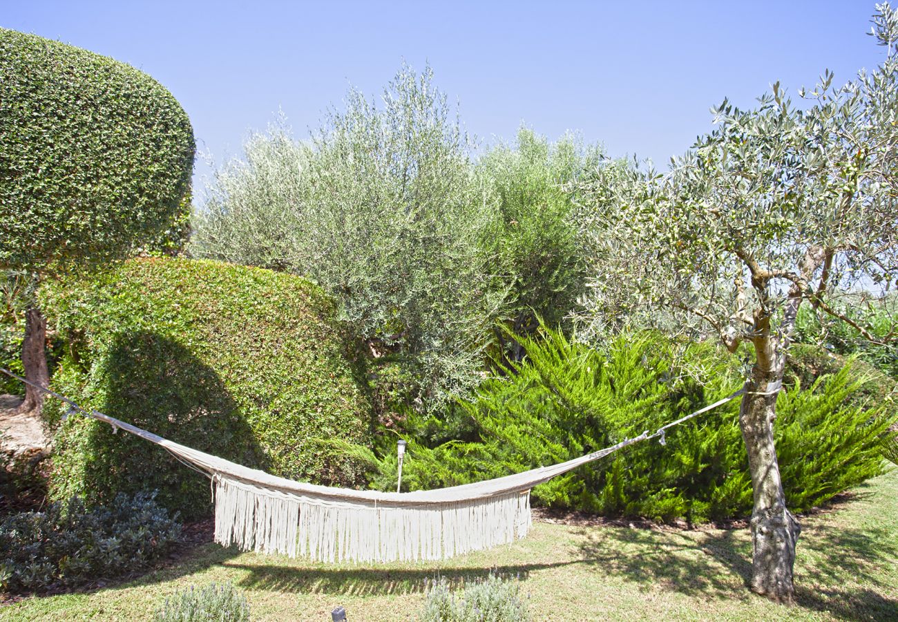 Finca in Llubi - Moderne Finca in Natur Son Rusinyol Pool Mallorca
