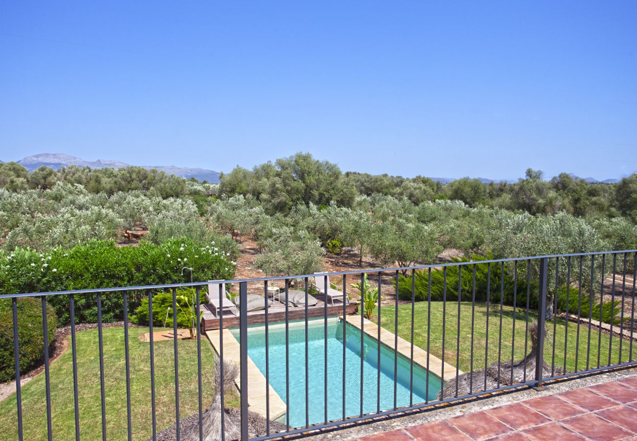 Finca in Llubi - Moderne Finca in Natur Son Rusinyol Pool Mallorca