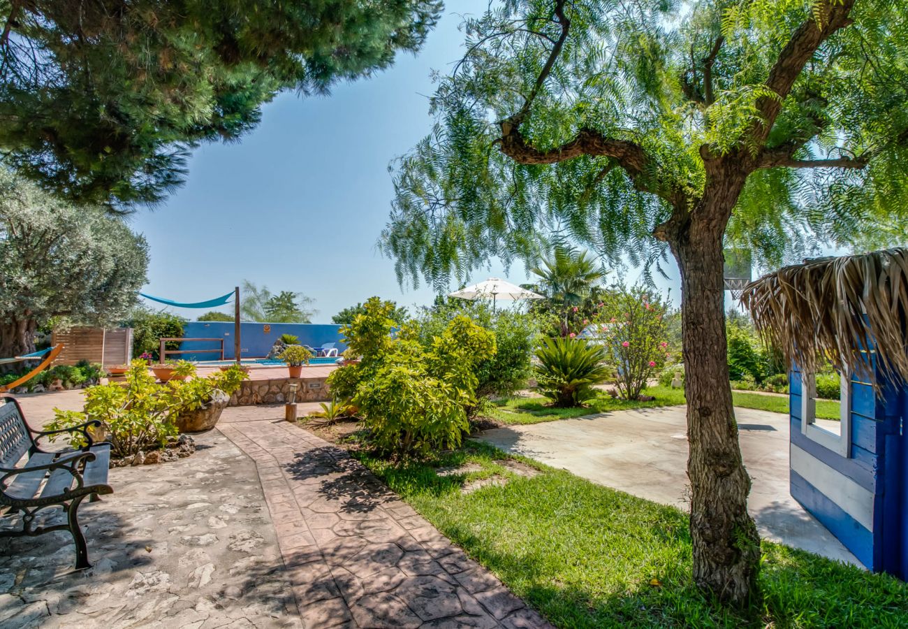 Finca in Inca - Ländliche nachhaltige Finca Sa Sort Mallorca Pool