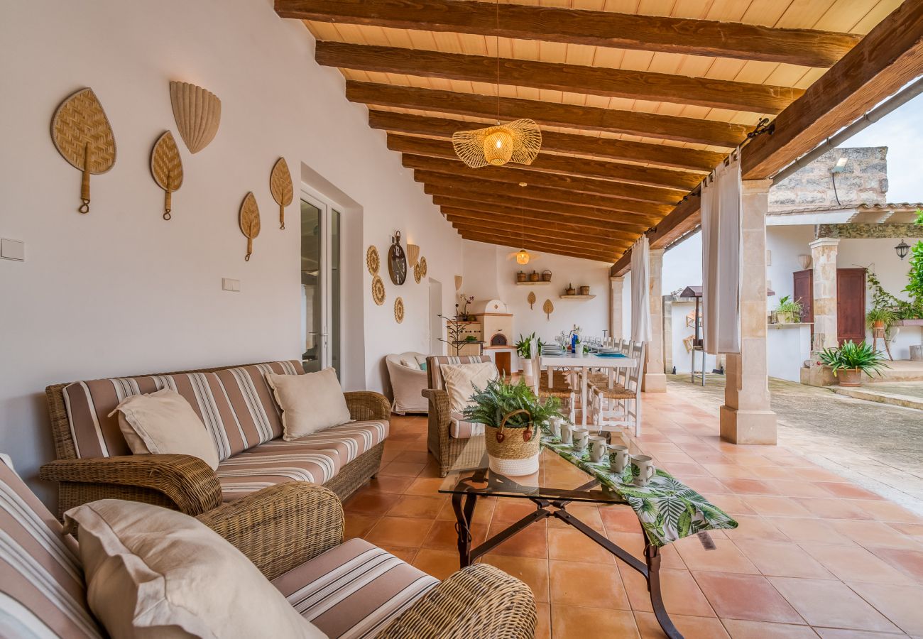 Ferienhaus in Maria de la salut - Ländliches Haus mit Pool Sa Verdera auf Mallorca