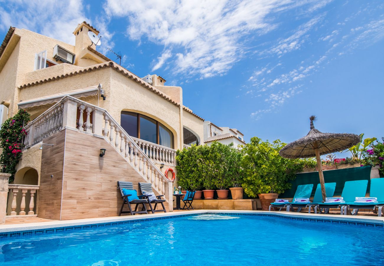 Ferienhaus in Alcanada - Haus in Meernähe Veuremar in Alcudia mit Pool