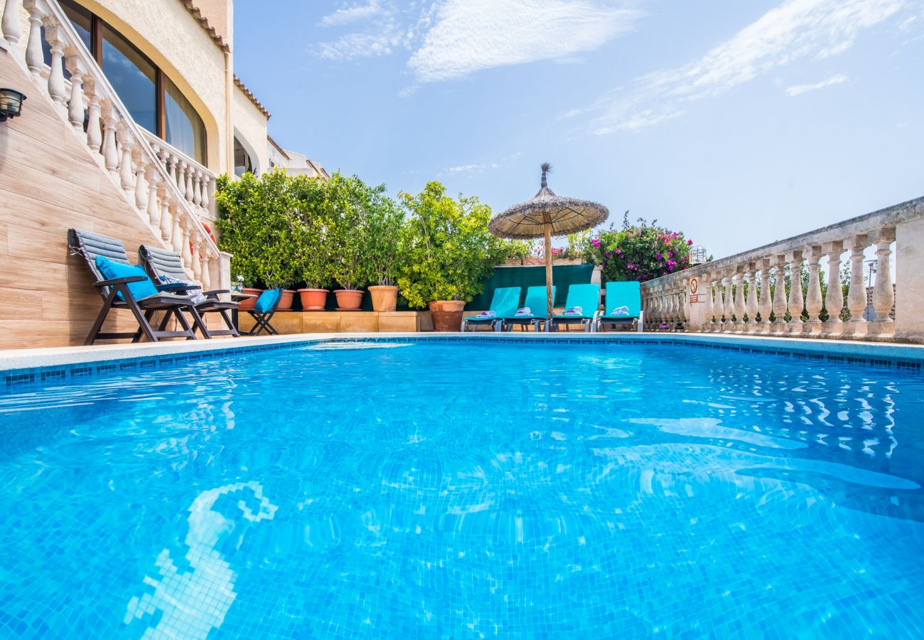 Ferienhaus in Alcanada - Haus in Meernähe Veuremar in Alcudia mit Pool