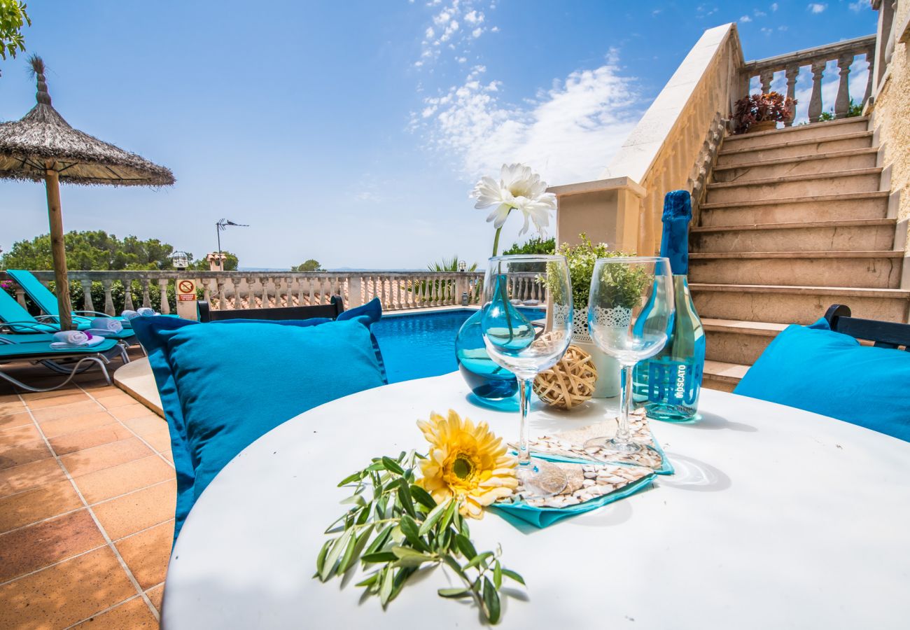 Ferienhaus in Alcanada - Haus in Meernähe Veuremar in Alcudia mit Pool