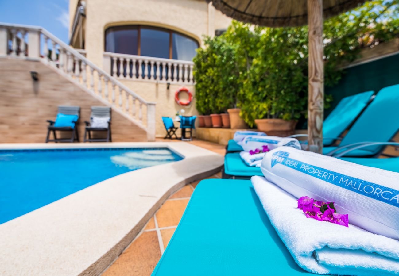 Ferienhaus in Alcanada - Haus in Meernähe Veuremar in Alcudia mit Pool