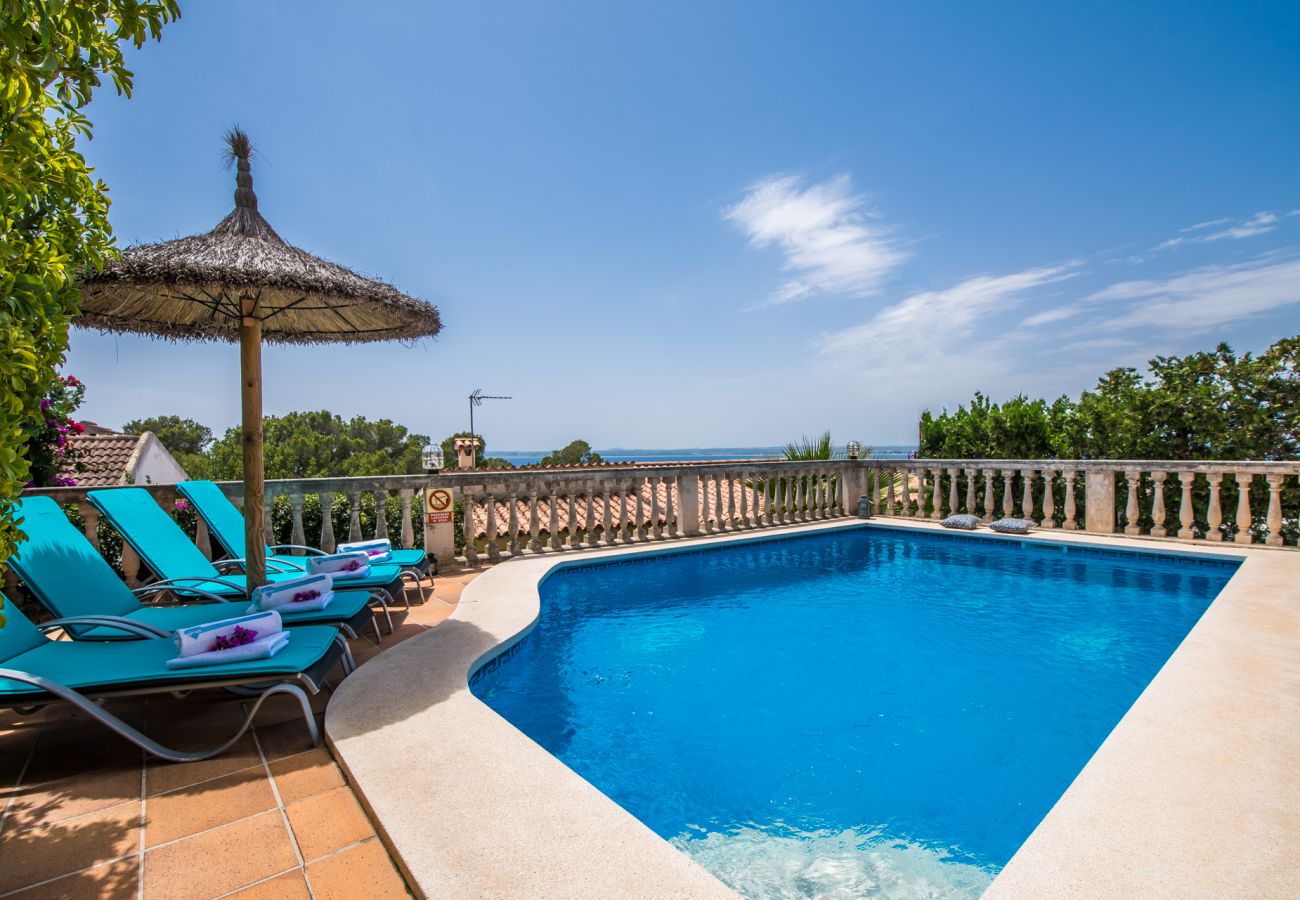 Ferienhaus in Alcanada - Haus in Meernähe Veuremar in Alcudia mit Pool