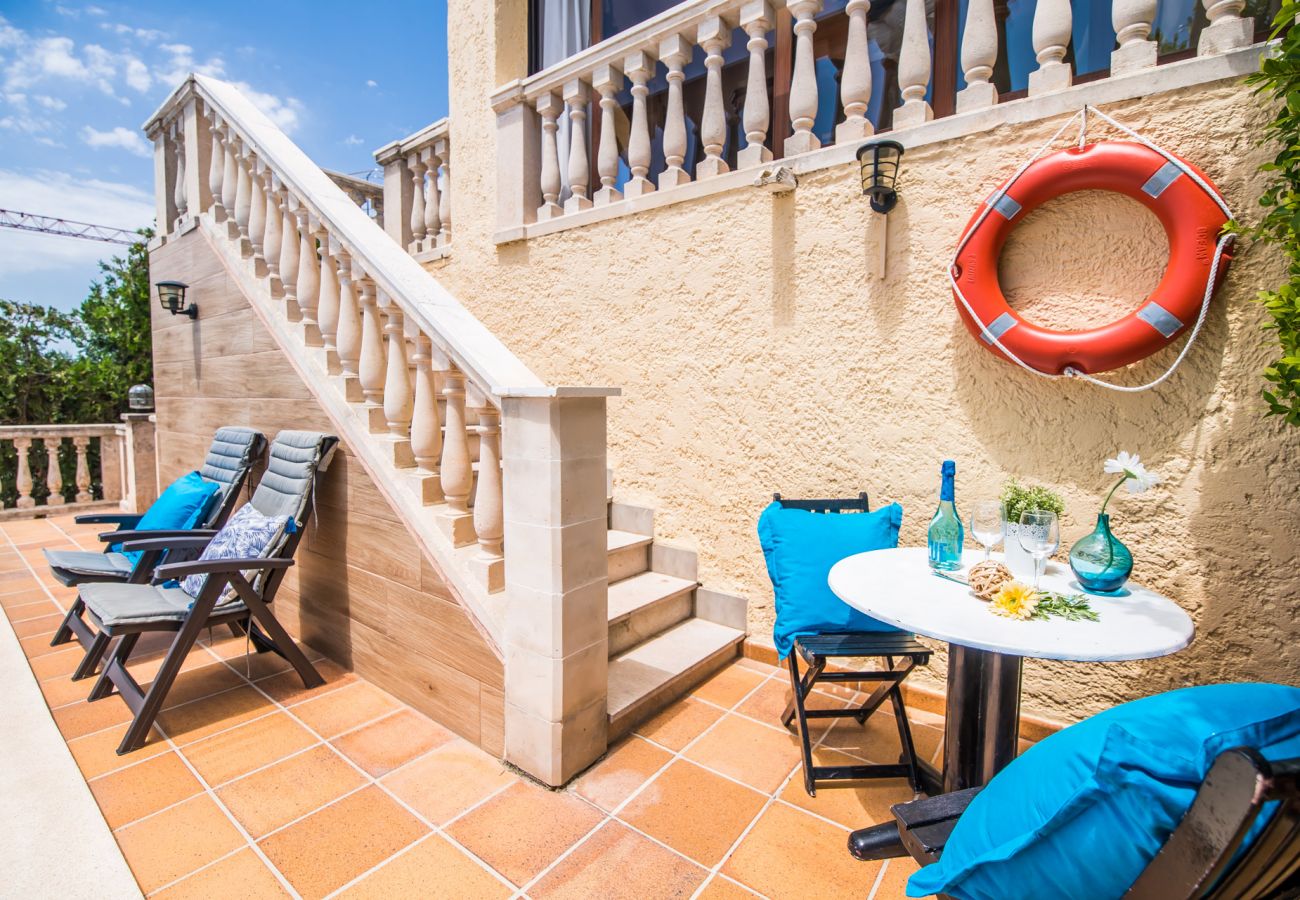 Ferienhaus in Alcanada - Haus in Meernähe Veuremar in Alcudia mit Pool