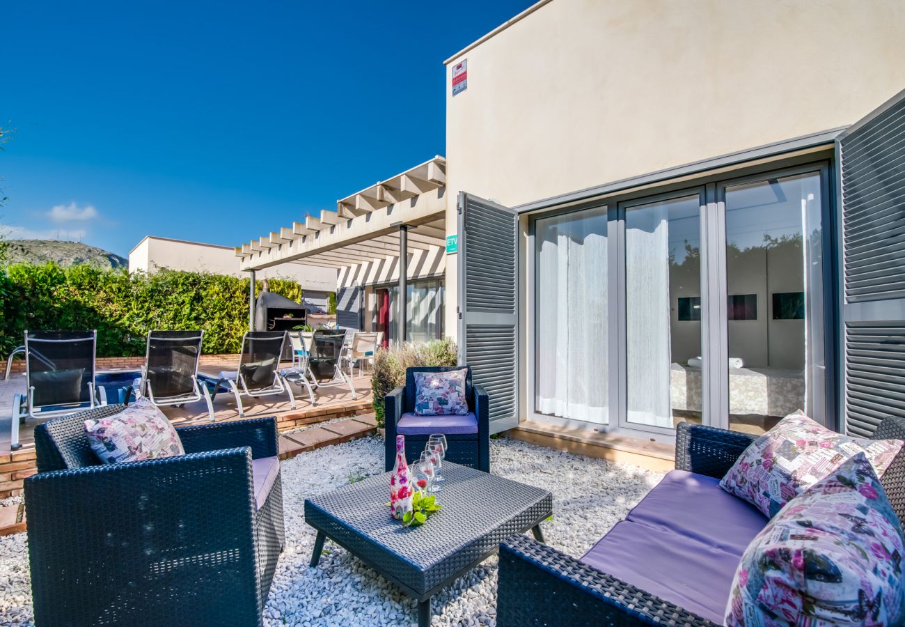 Ferienhaus in Alcudia - Haus mit Pool Villa Ariel strandnah in Alcudia