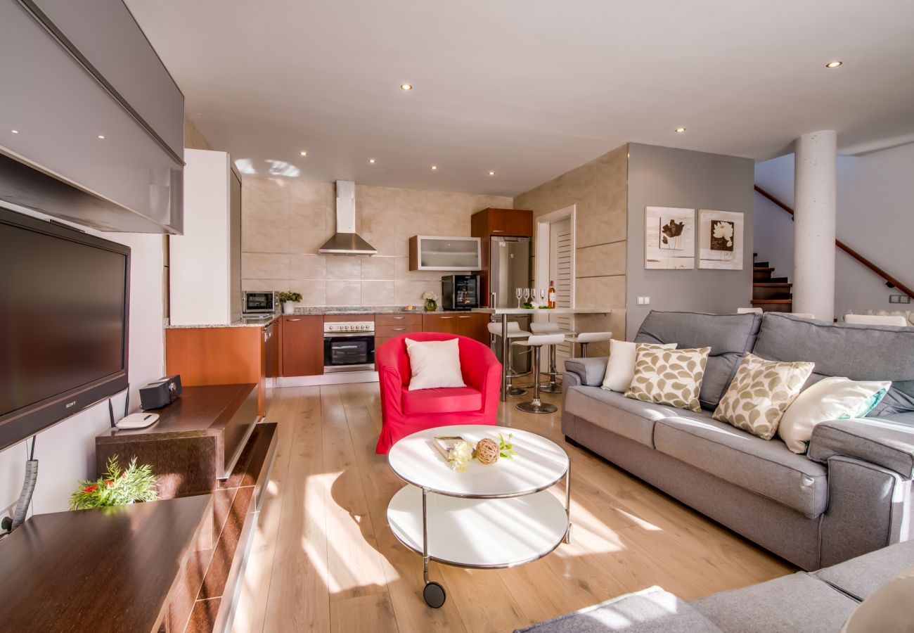 Ferienhaus in Alcudia - Haus mit Pool Villa Ariel strandnah in Alcudia