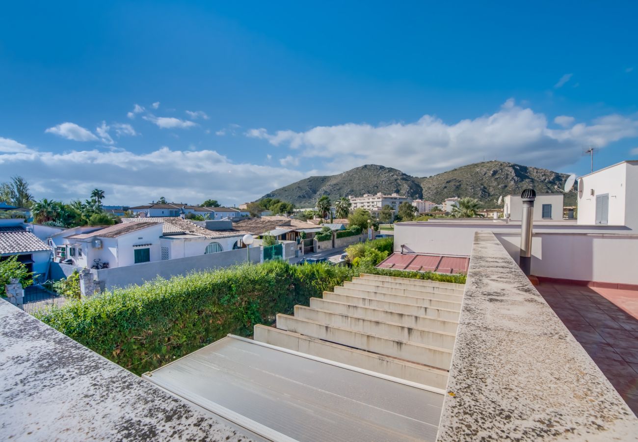Ferienhaus in Alcudia - Haus mit Pool Villa Ariel strandnah in Alcudia