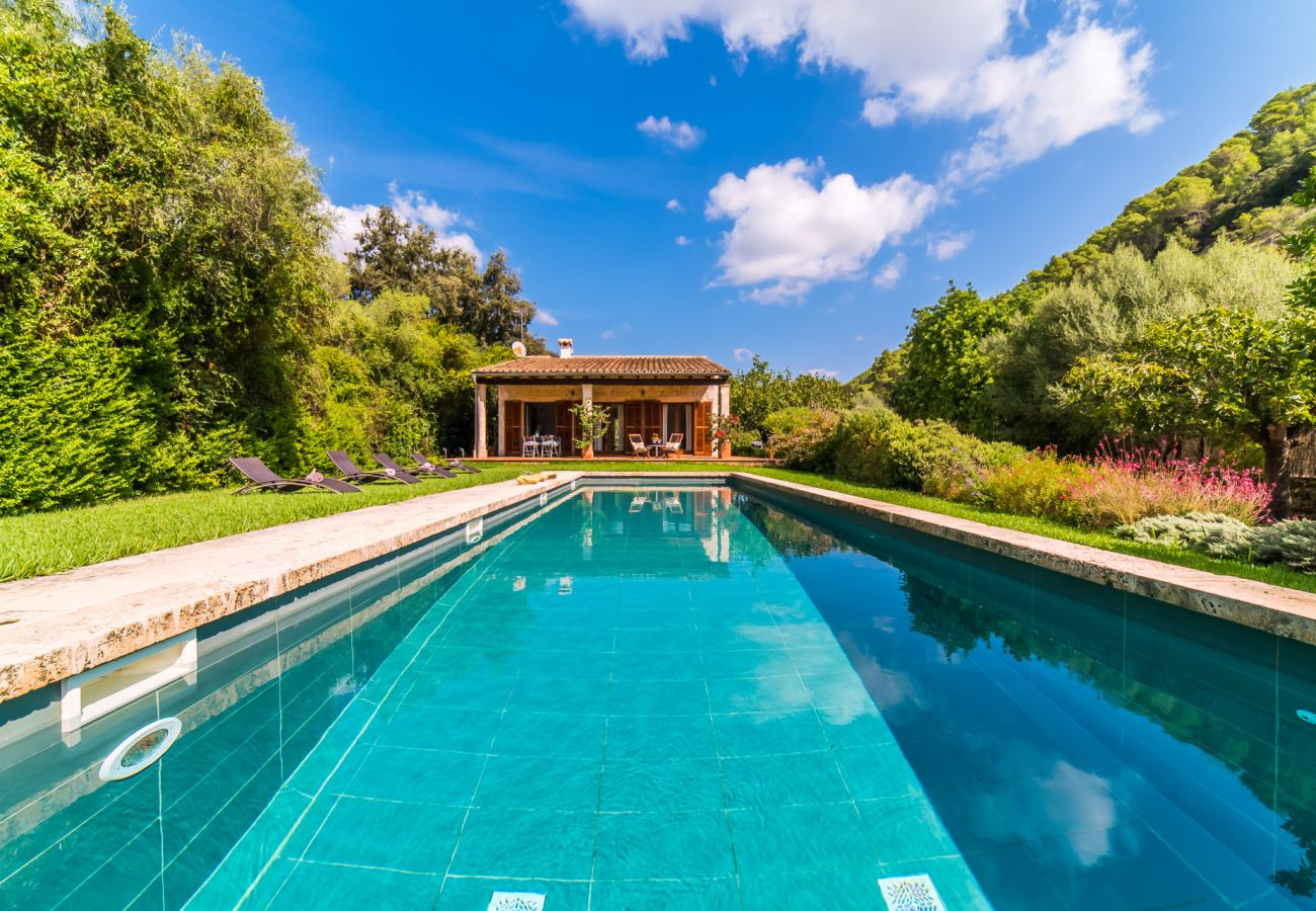 Finca in Campanet - Rurale Finca in freier Natur Sa Vela Pool Mallorca