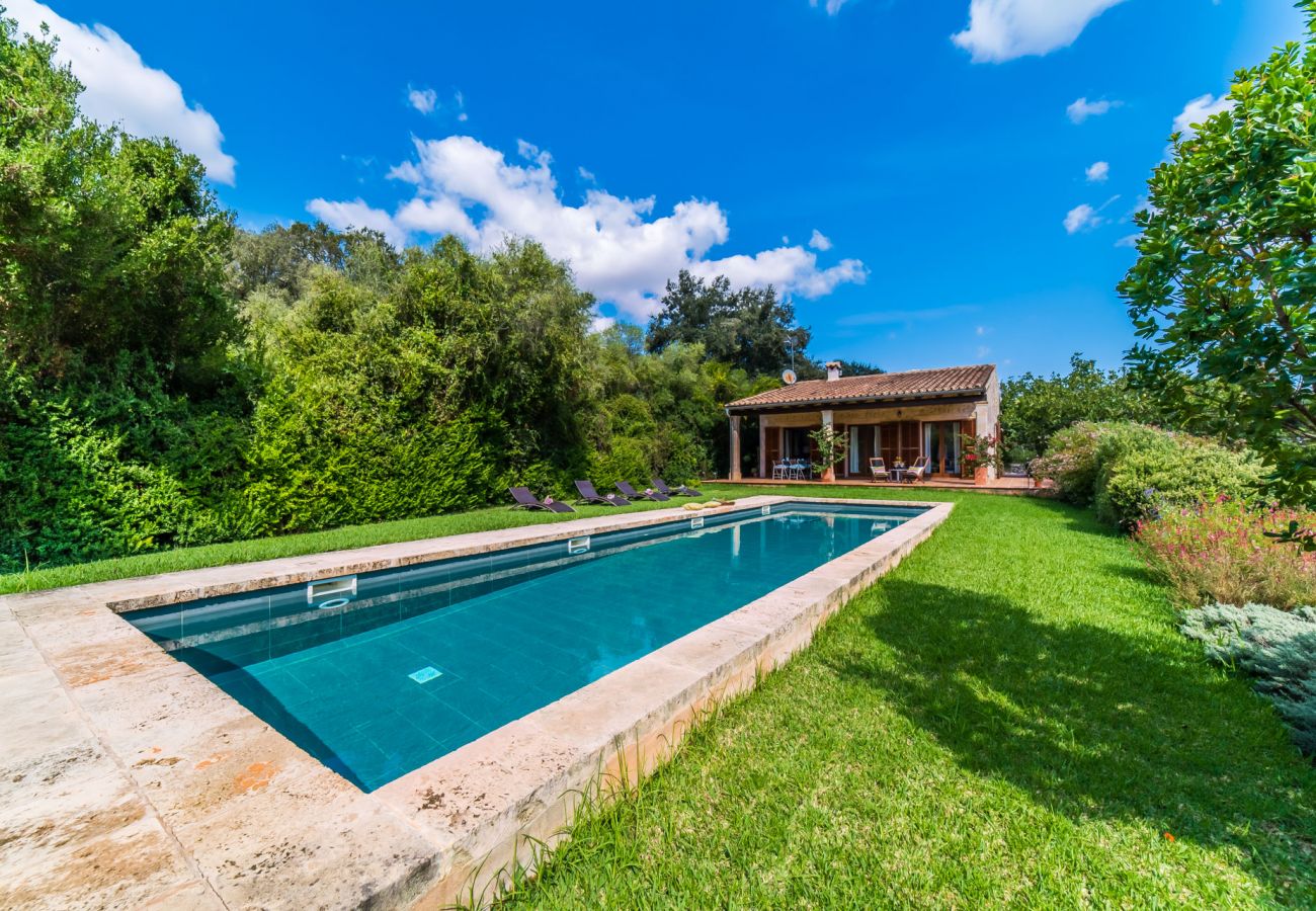 Finca in Campanet - Rurale Finca in freier Natur Sa Vela Pool Mallorca