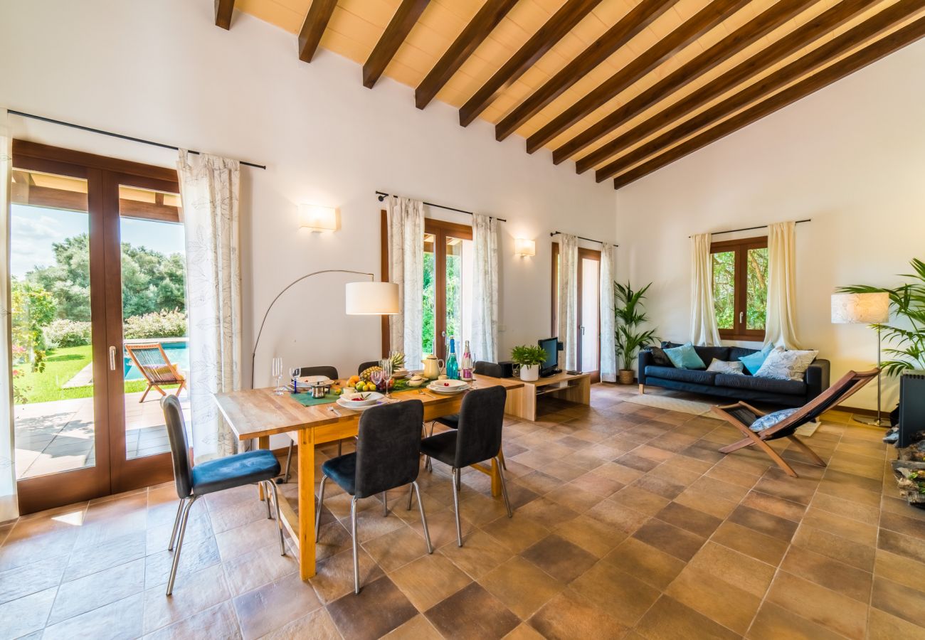 Finca in Campanet - Rurale Finca in freier Natur Sa Vela Pool Mallorca