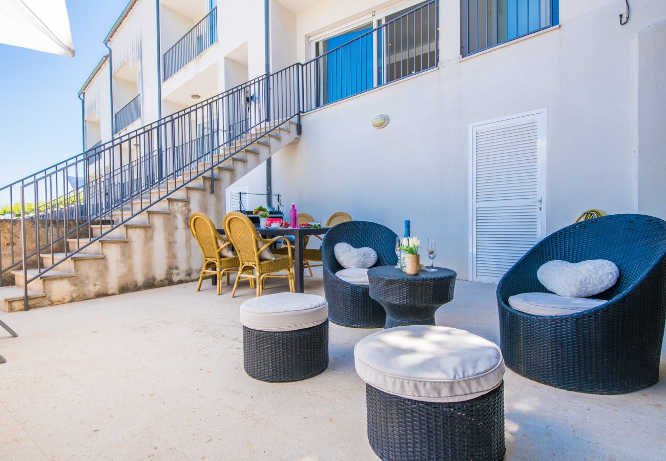 Ferienhaus in Maria de la salut - Modernes Haus mit Pool Son Puig auf Mallorca
