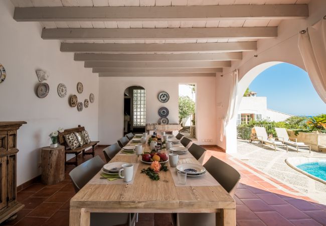 Ferienhaus in Capdepera - Haus Mallorca Ram de Mar mit Meerblick und Pool