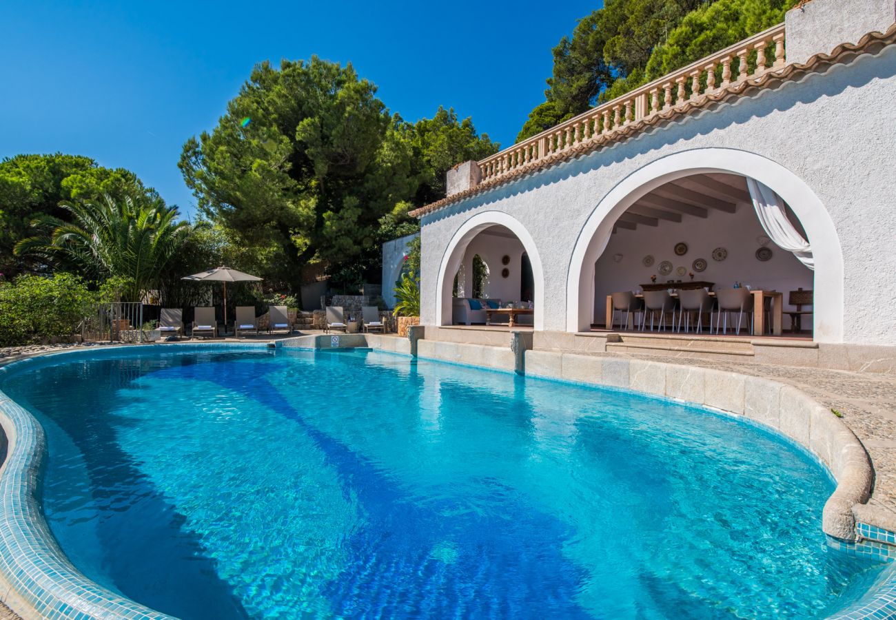 Ferienhaus in Capdepera - Haus auf Mallorca Ram de Mar mit Meerblick und Pool