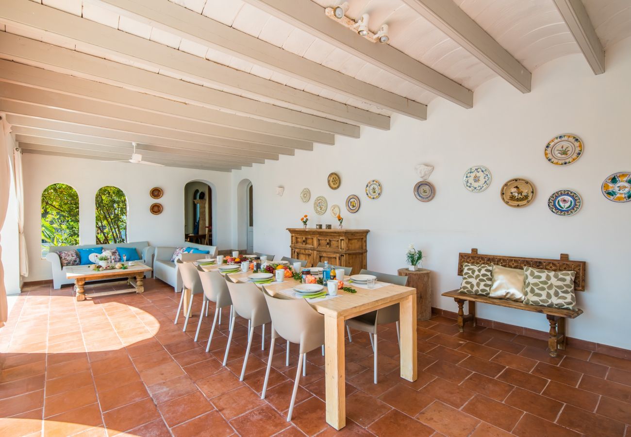 Ferienhaus in Capdepera - Haus Mallorca Ram de Mar mit Meerblick und Pool