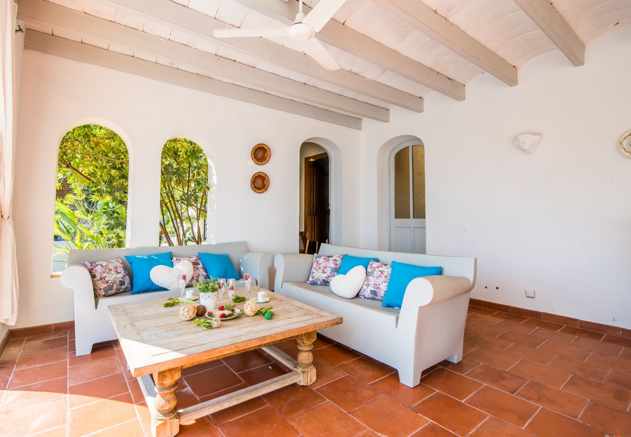 Ferienhaus in Capdepera - Haus Mallorca Ram de Mar mit Meerblick und Pool