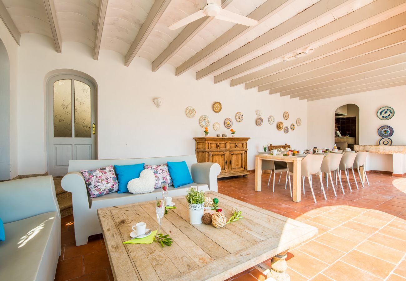 Ferienhaus in Capdepera - Haus Mallorca Ram de Mar mit Meerblick und Pool