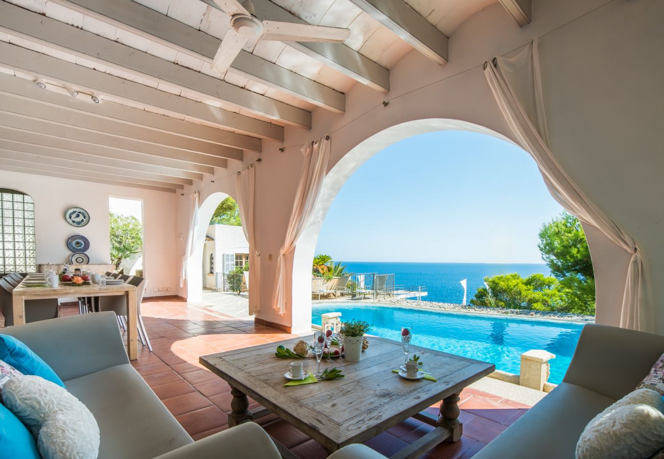 Ferienhaus in Capdepera - Haus Mallorca Ram de Mar mit Meerblick und Pool