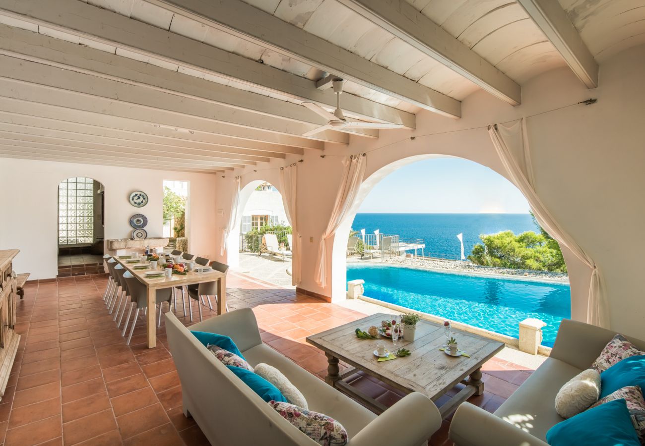 Ferienhaus in Capdepera - Haus Mallorca Ram de Mar mit Meerblick und Pool
