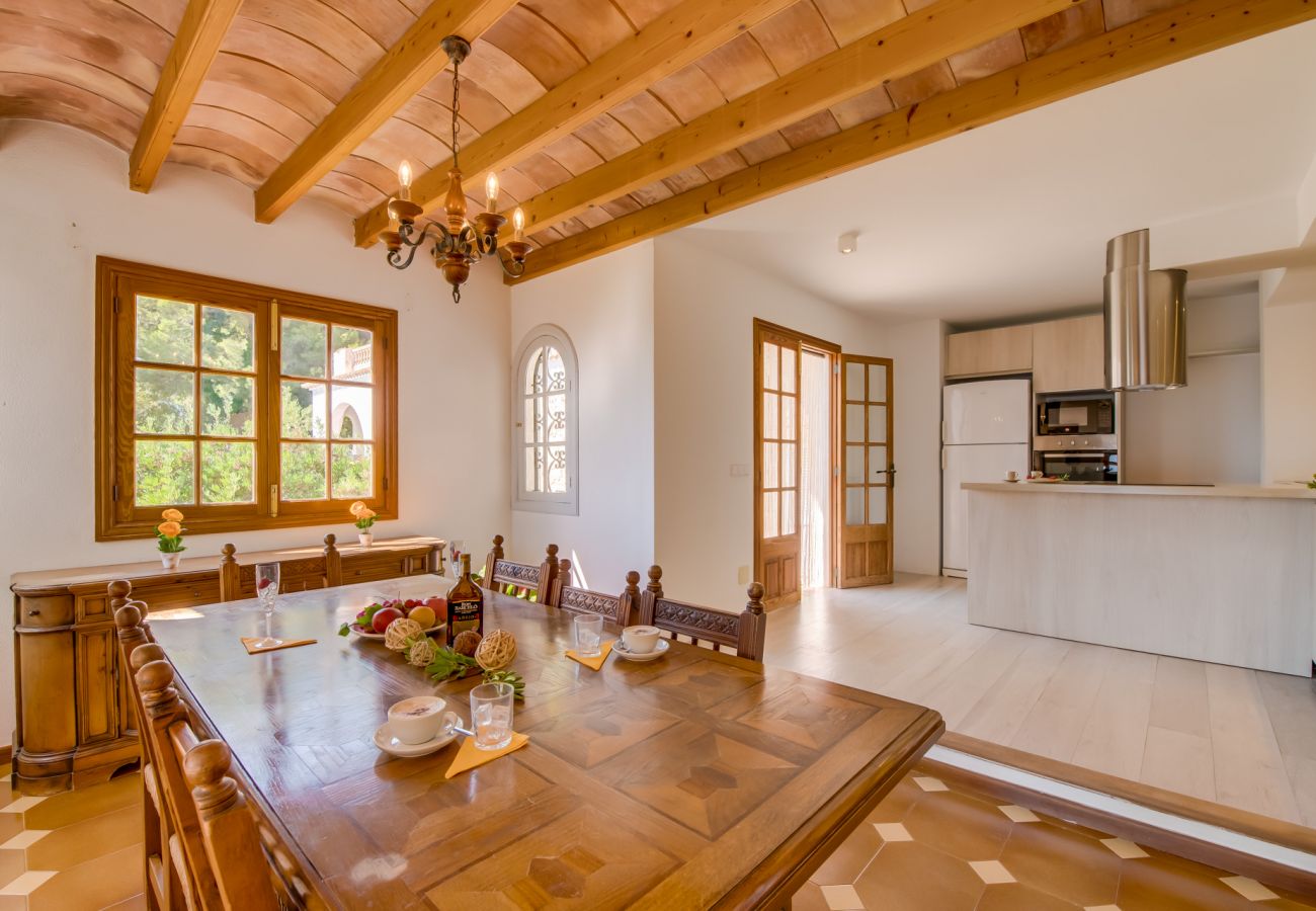 Ferienhaus in Capdepera - Haus Mallorca Ram de Mar mit Meerblick und Pool