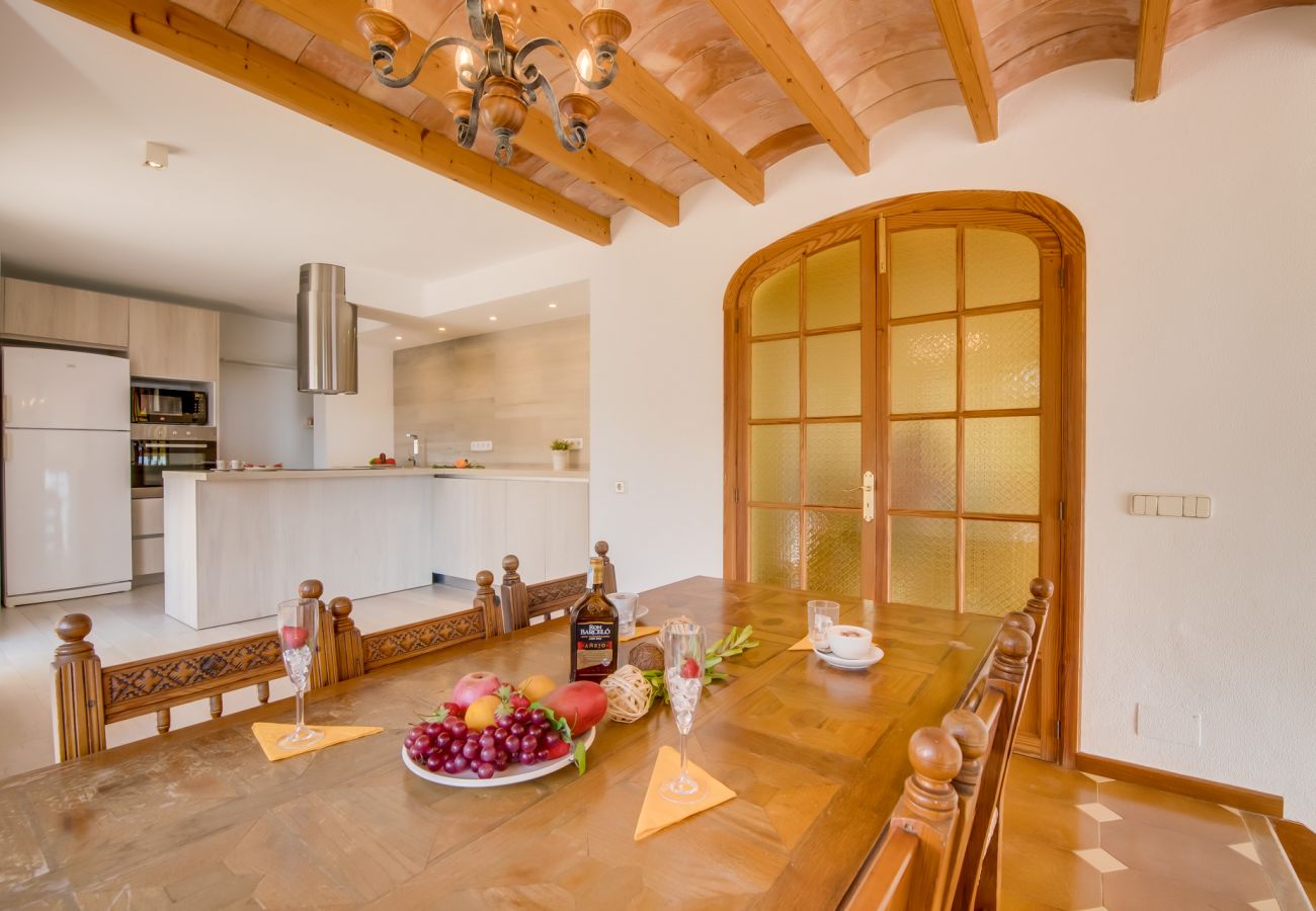 Ferienhaus in Capdepera - Haus Mallorca Ram de Mar mit Meerblick und Pool