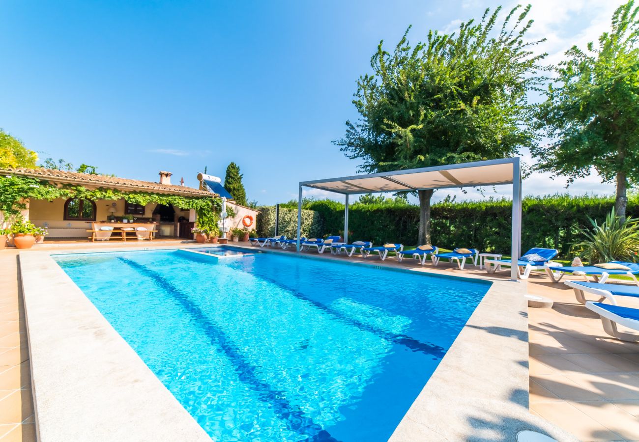 Finca in Pollensa - Finca für 12 Personen La Rosaleda Pollensa Pool