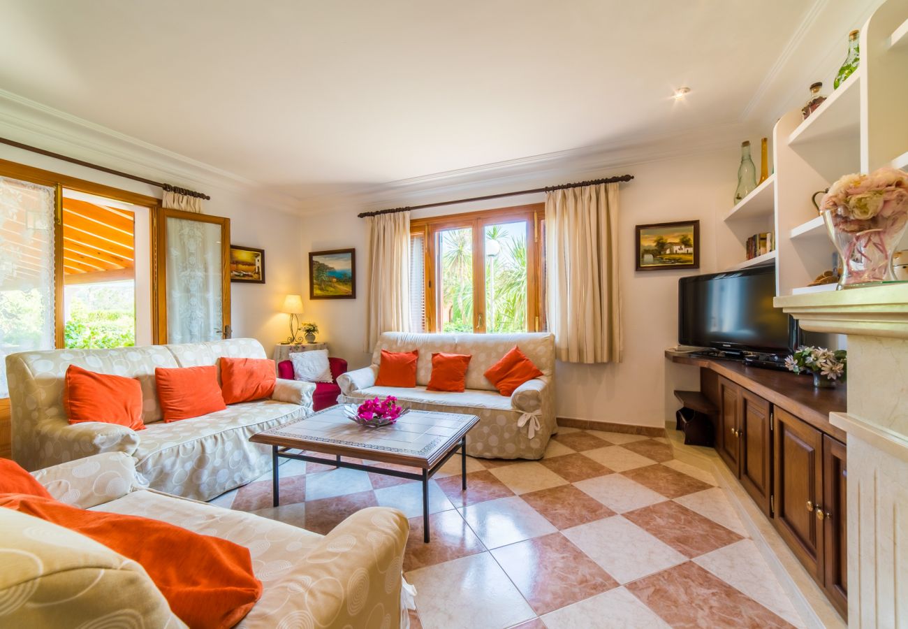 Finca in Pollensa - Finca für 12 Personen La Rosaleda Pollensa Pool