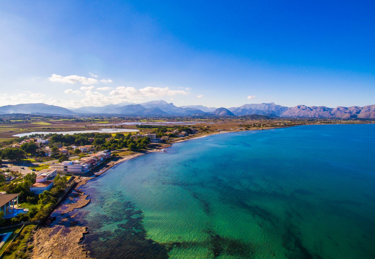 Finca in Pollensa - Finca für 12 Personen La Rosaleda Pollensa Pool