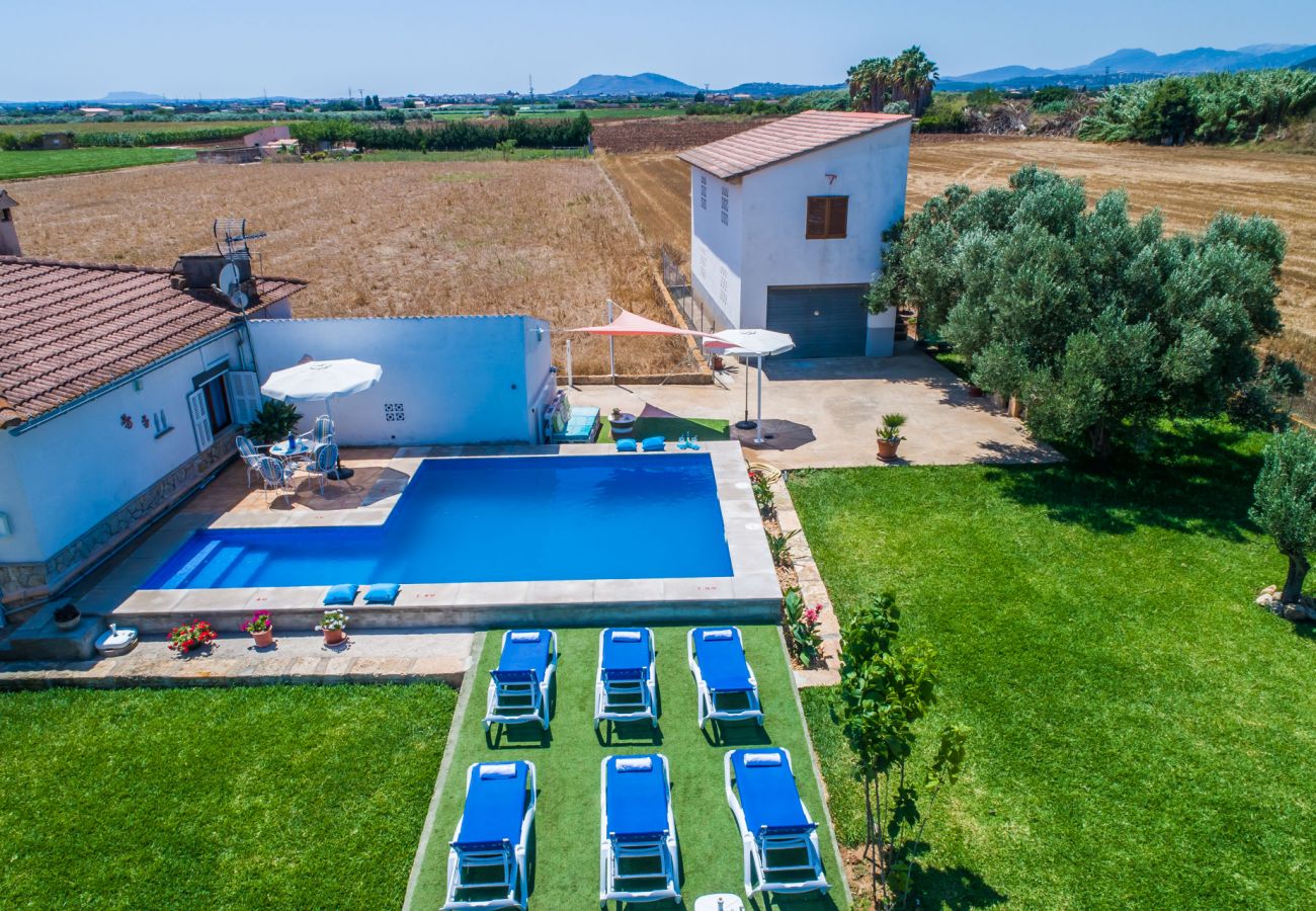 Finca in Sa Pobla - Nachhaltige Finca Sa Vela de Son Puig auf Mallorca 