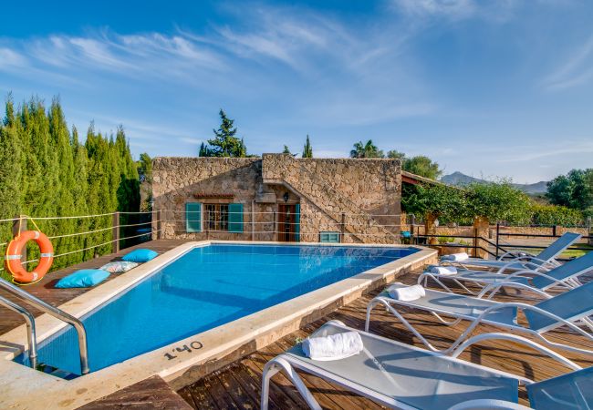 Finca Alcudia Sa Vinya Vella Strandnähe mit Pool