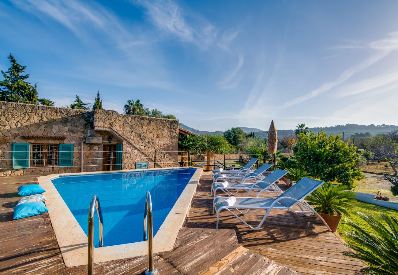 Finca in Alcudia - Finca Alcudia Sa Vinya Vella Strandnähe mit Pool
