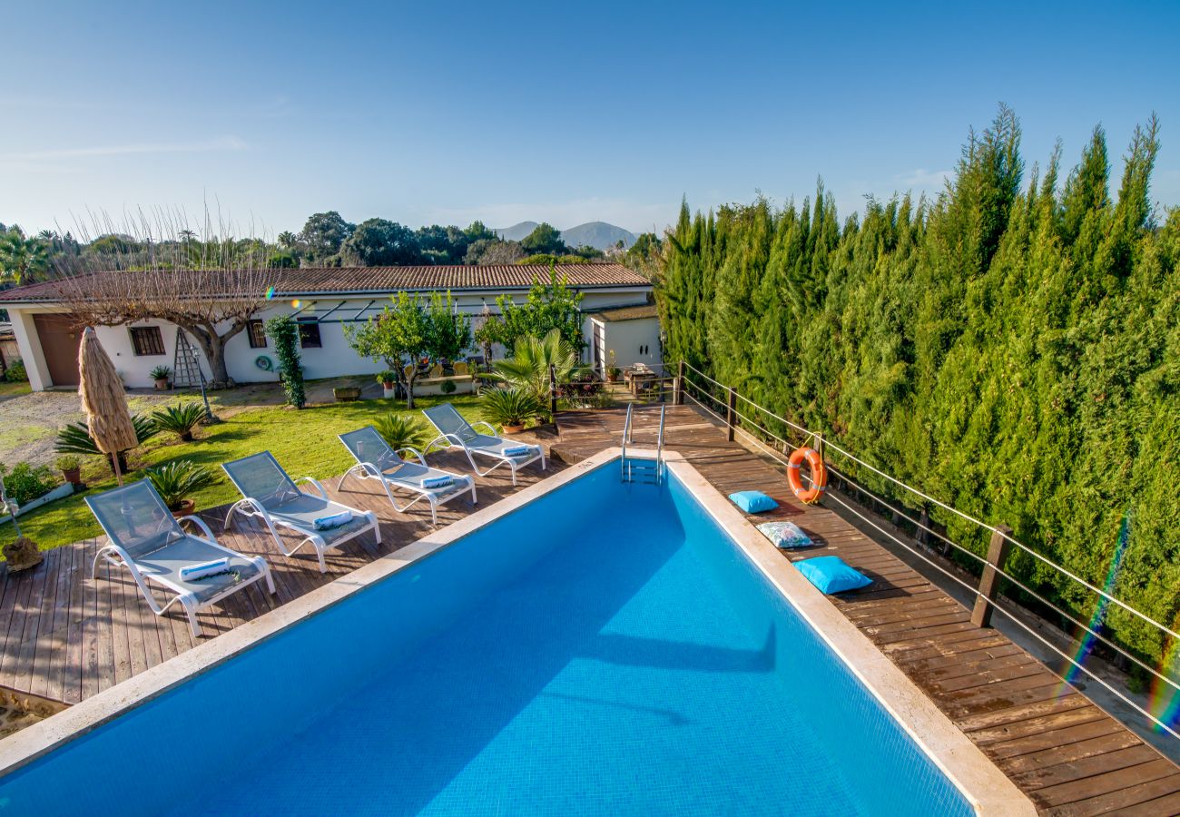 Finca in Alcudia - Finca Alcudia Sa Vinya Vella Strandnähe mit Pool