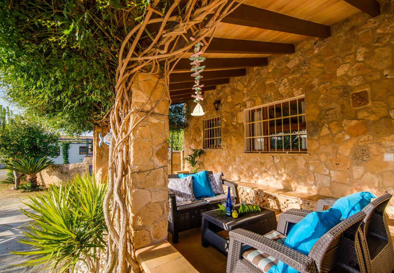 Finca in Alcudia - Finca Alcudia Sa Vinya Vella Strandnähe mit Pool