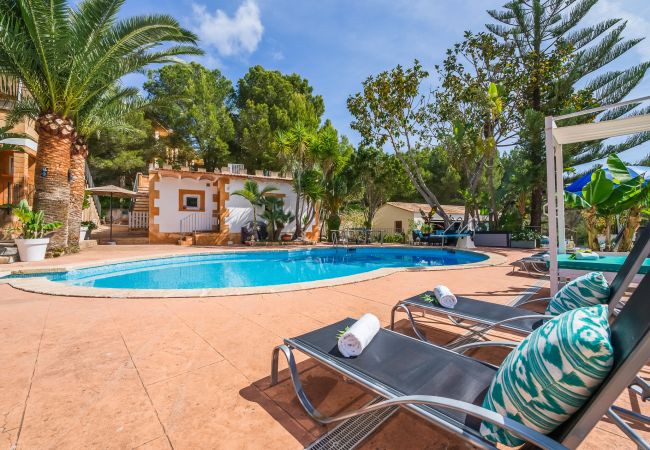 Ferienwohnung in Cala Mesquida - Wohnung Strandnähe Sol de Mallorca 2 mit Pool 