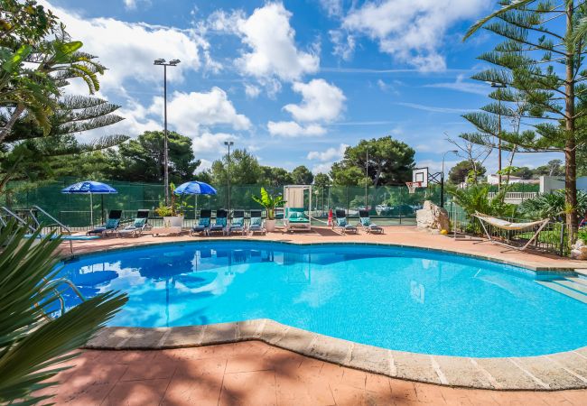 Ferienwohnung in Cala Mesquida - Wohnung Strandnähe Sol de Mallorca 2 mit Pool 