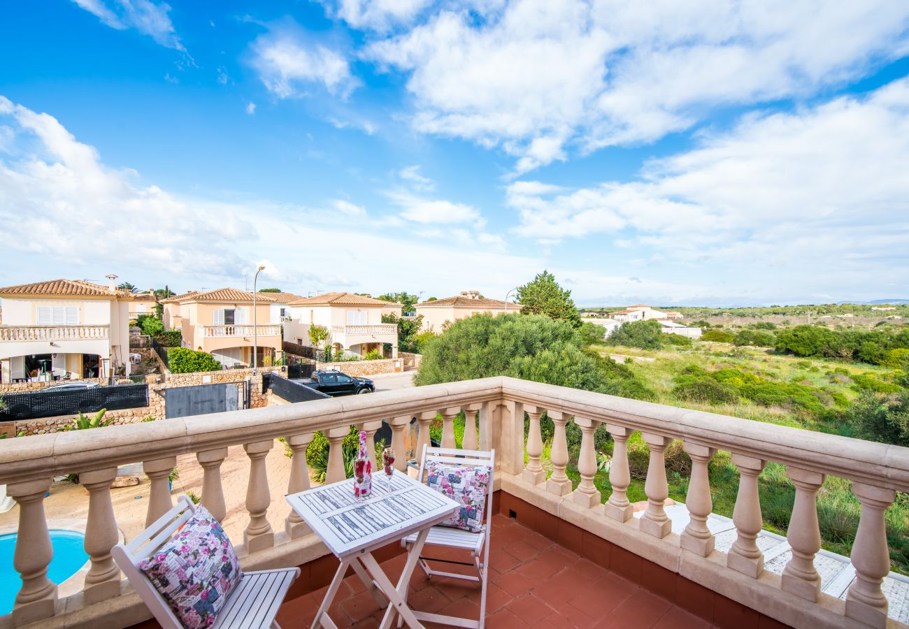 Ferienhaus in Sa Rapita - Haus mit Pool Son Moleto in der Nähe des Strandes