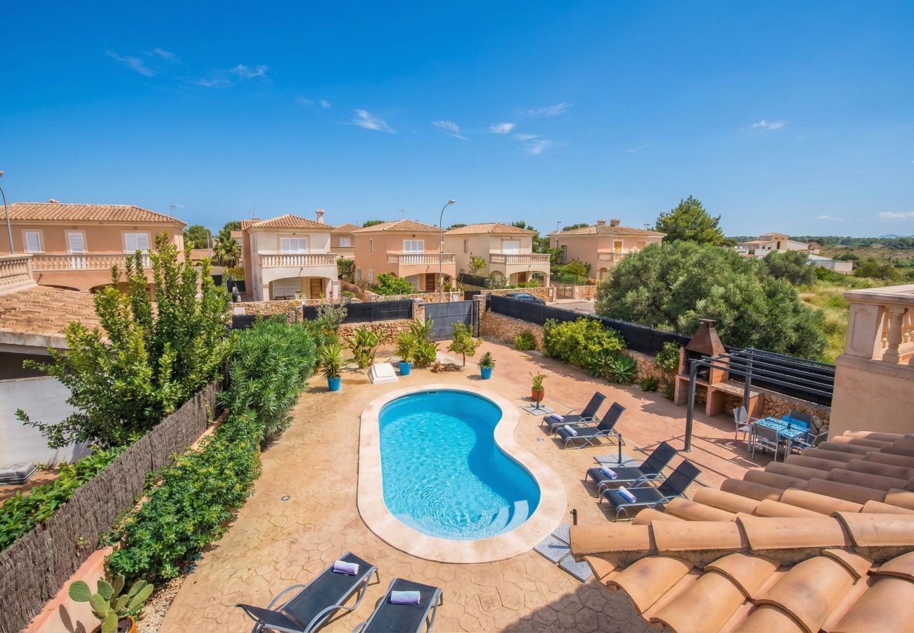 Ferienhaus in Sa Rapita - Haus mit Pool Son Moleto in Strandnähe