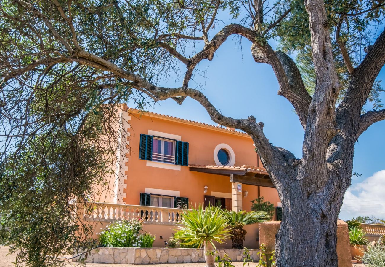 Finca in Capdepera - Ferienhaus Villa Bona Vista auf Mallorca mit Pool