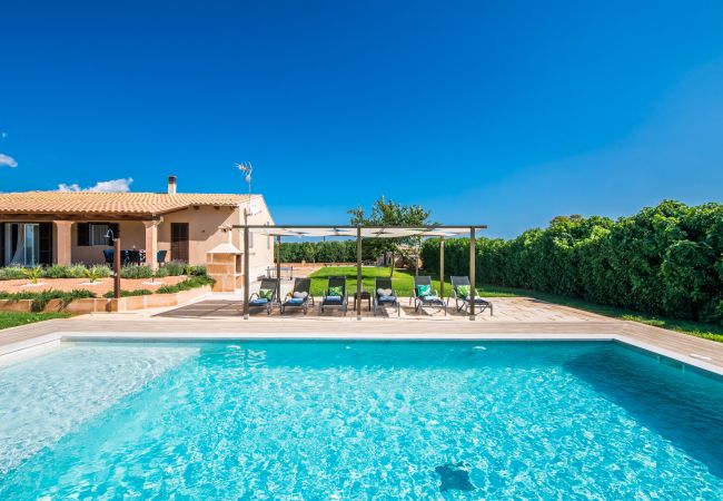  in Sa Pobla - Ländliche Finca Villa del Nord Pool auf Mallorca