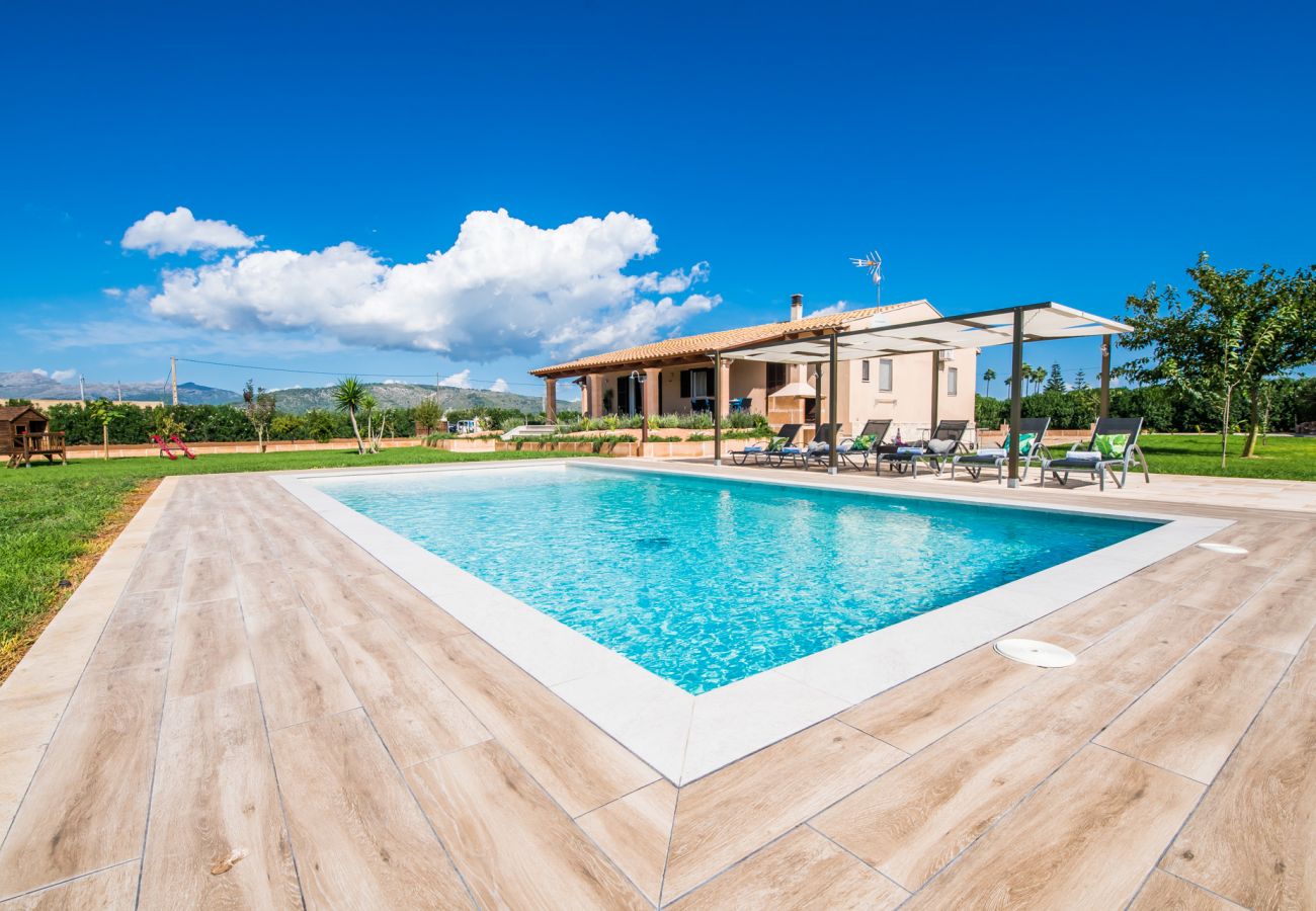 Finca in Sa Pobla - Ländliche Finca Villa del Nord Pool auf Mallorca