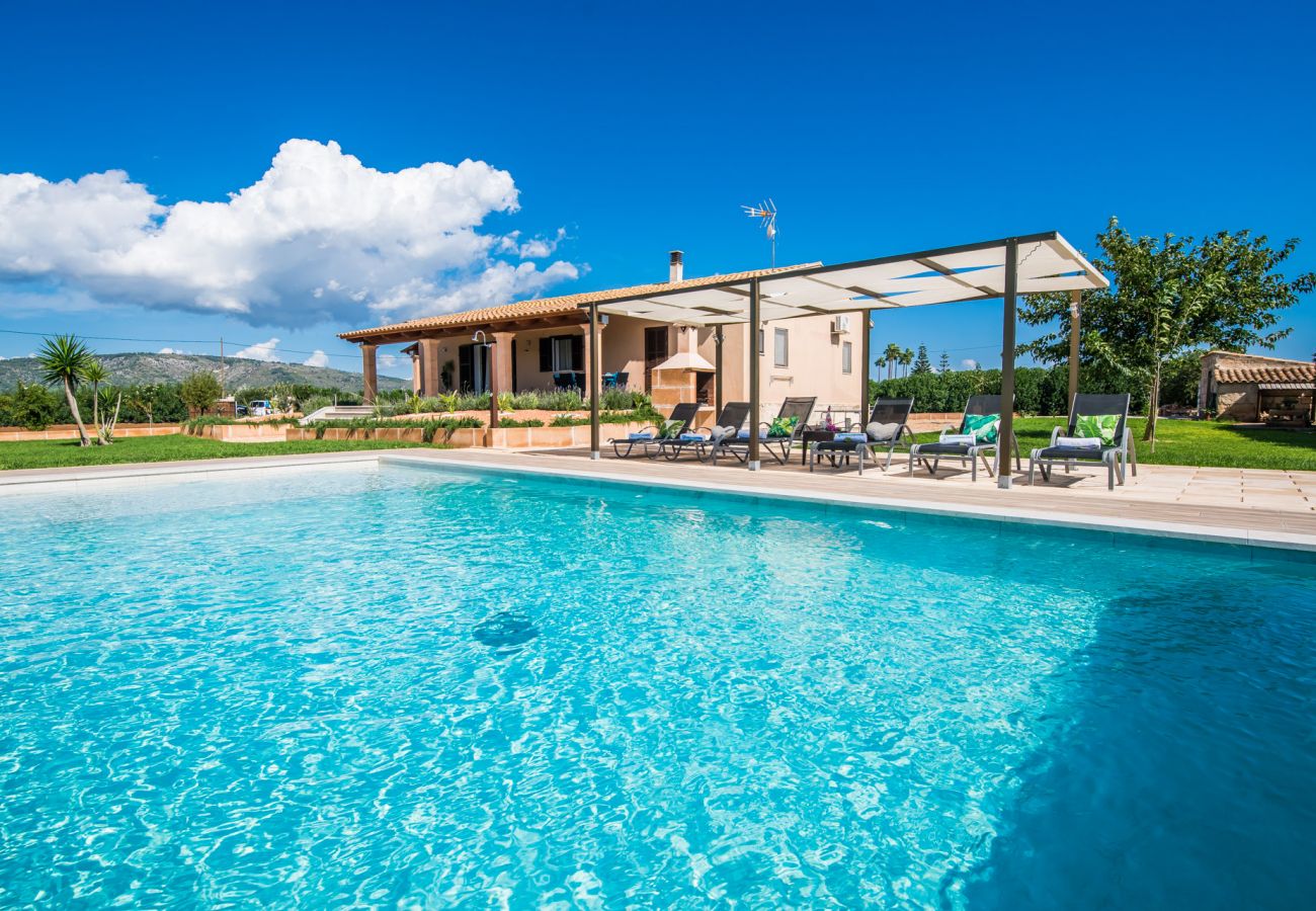 Finca in Sa Pobla - Ländliche Finca Villa del Nord mit Pool und Klimaanlage auf Mallorca