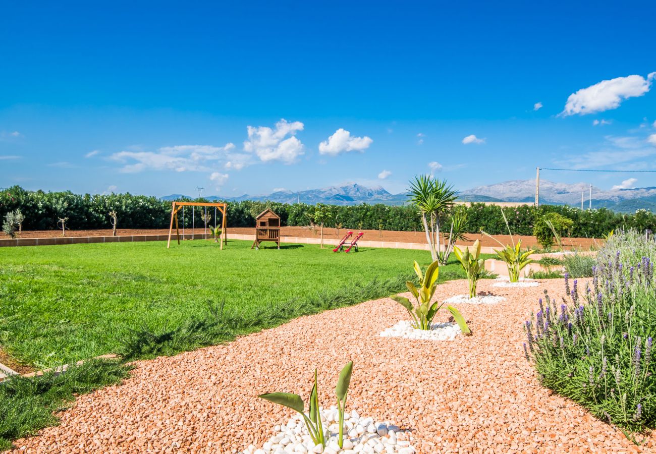 Finca in Sa Pobla - Ländliche Finca Villa del Nord Pool auf Mallorca