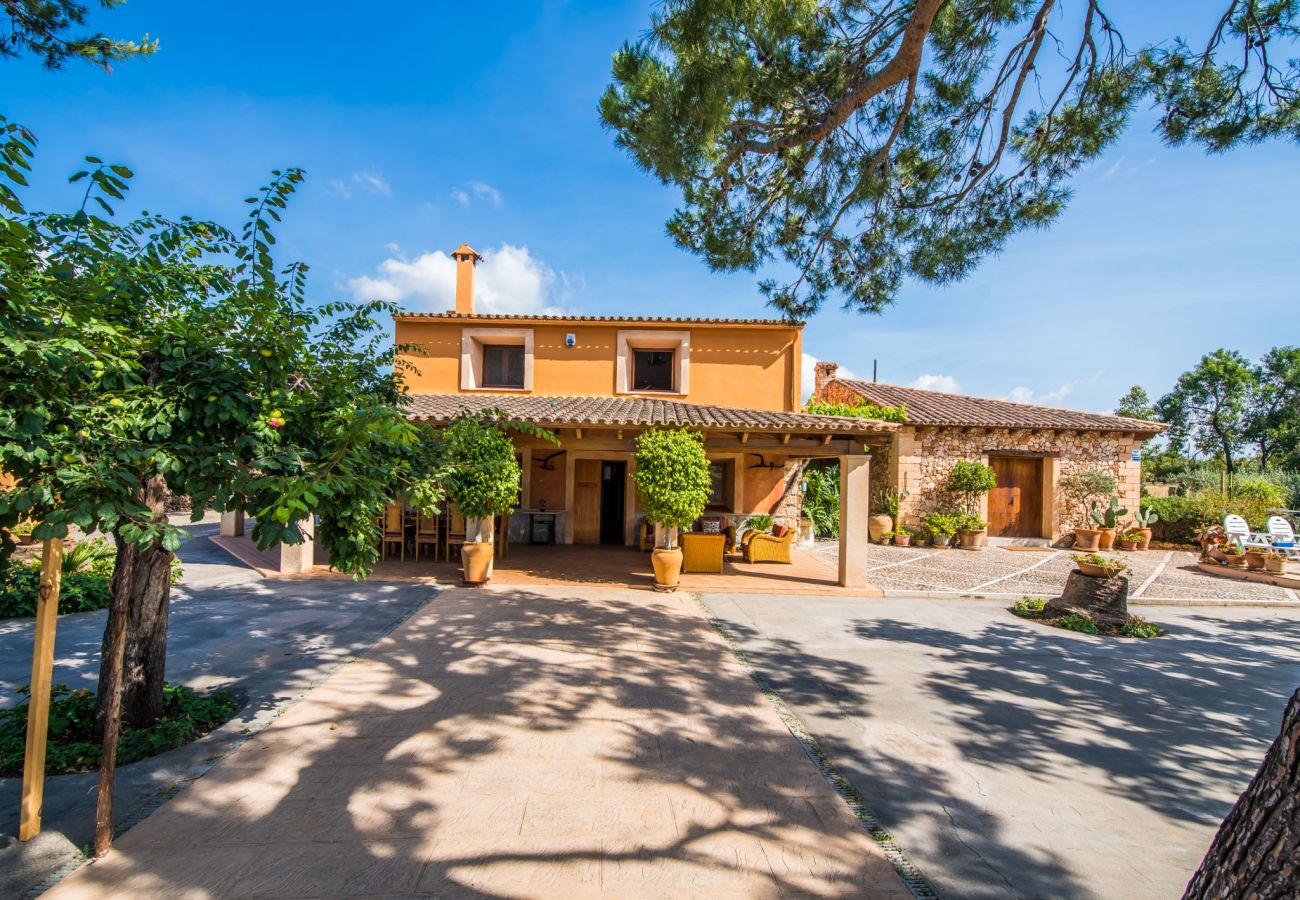 Finca in Inca - Landhaus im Zentrum von Mallorca Villa Erika mit Pool