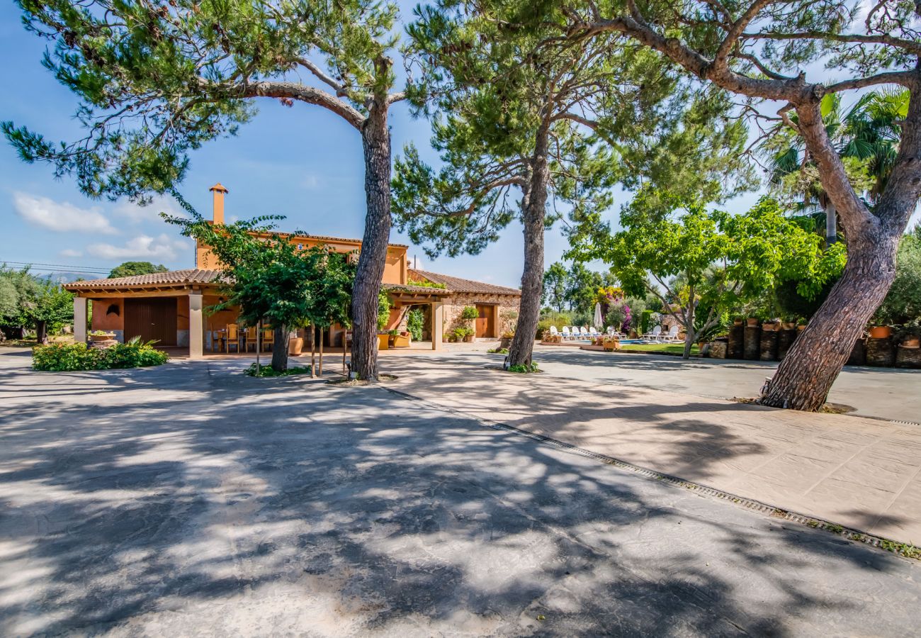 Finca in Inca - Landhaus im Zentrum von Mallorca Villa Erika mit Pool