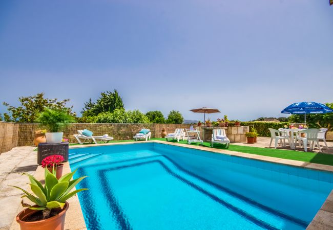 Finca in Alcudia - Ländliche Finca Villa Maria mit Pool in Alcudia